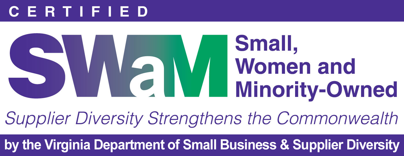 Virginia SWaM-certified business badge
